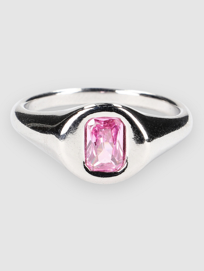 Blue Tomato Pink Stone Signet Ring Jewellery