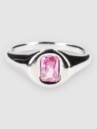 Blue Tomato Pink Stone Signet Ring Schmuck