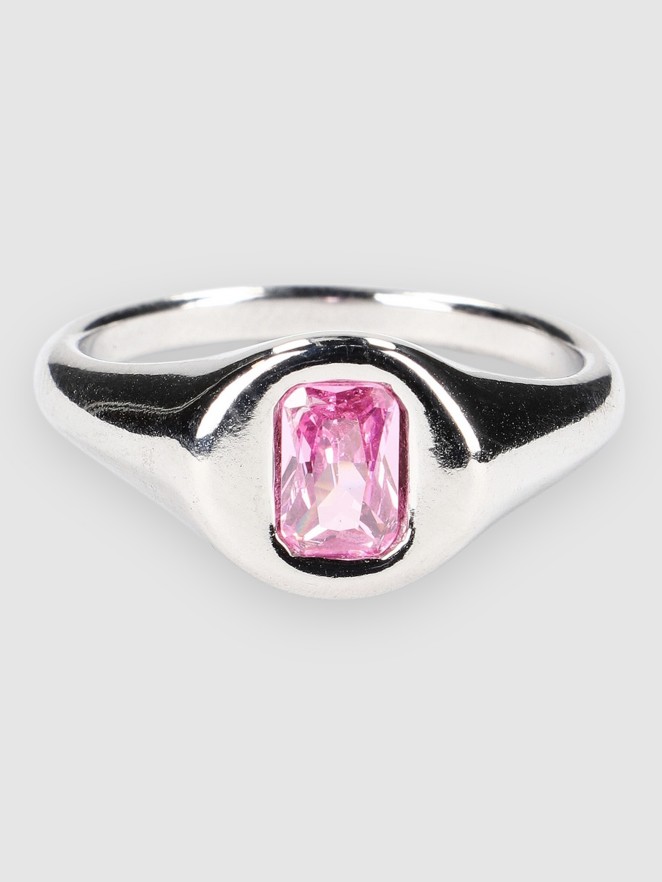 Blue Tomato Pink Stone Signet Ring Jewellery