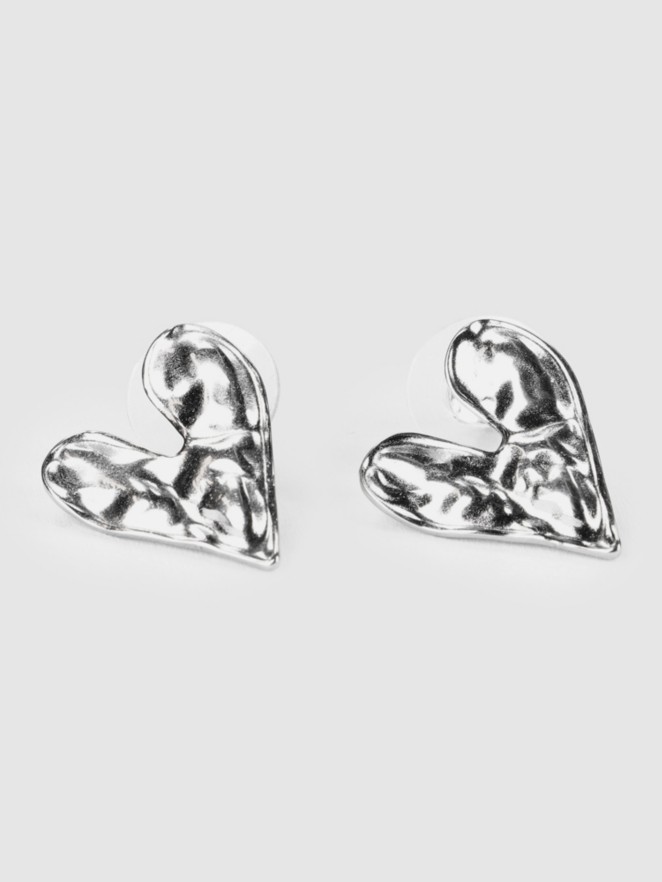 Blue Tomato Heart Earrings Nakit