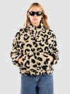 Urban Classics AOP Sherpa Troyer Half-Zip Fleece Sweater
