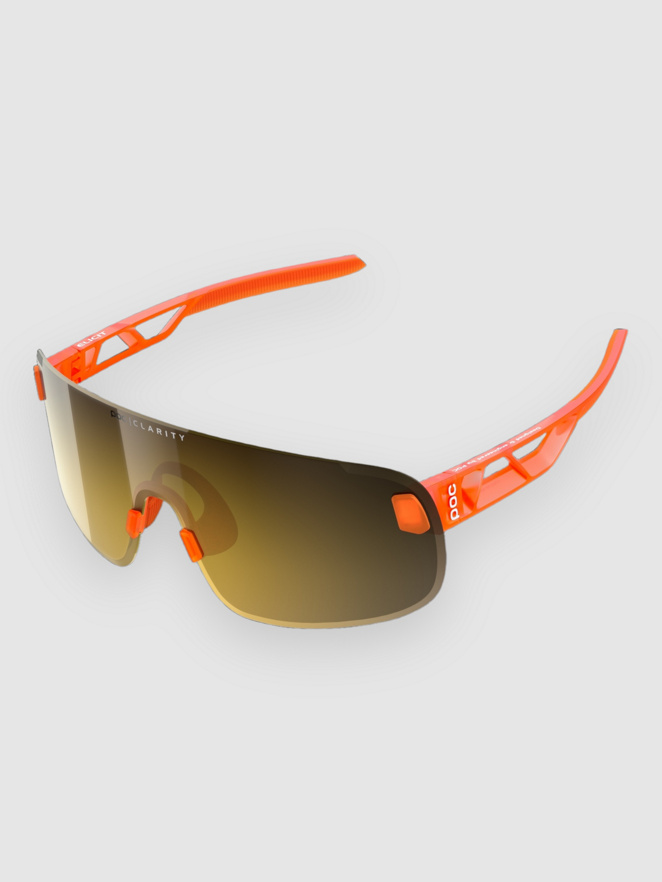 POC Elicit Fluo. Orange Translucent Sunglasses