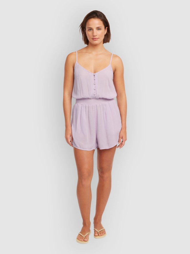 O'Neill Thin Strap Buttoned Romper Overall