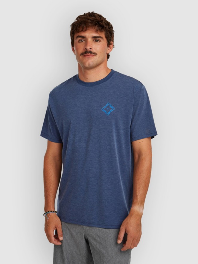 O'Neill Hybrid Polygiene Back Print Tricko