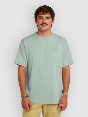 O’Neill Hybrid Upf Polygiene Back Print T-Shirt Marble Arch