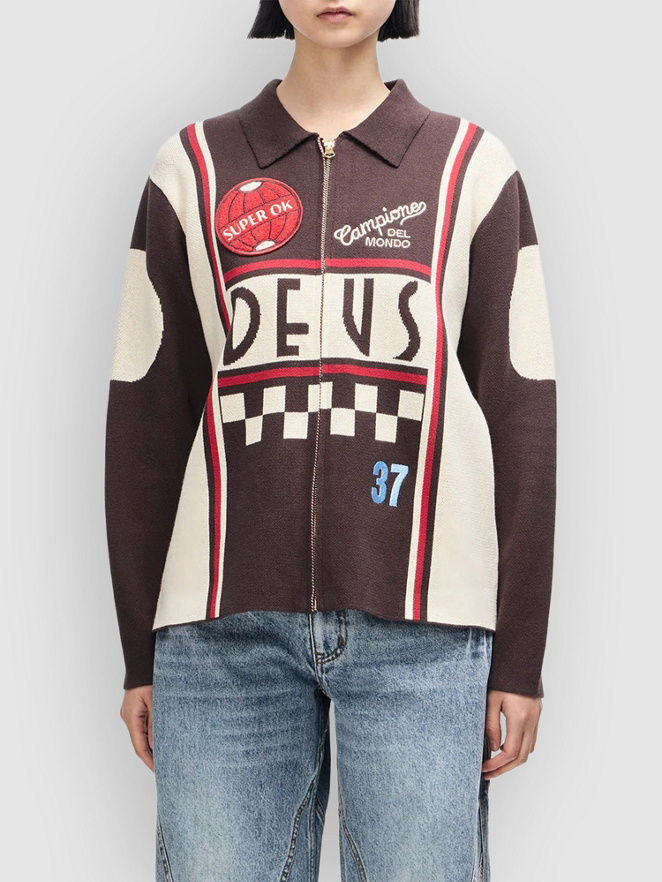 Deus Ex Machina Monte Carlo Knit Cardigan