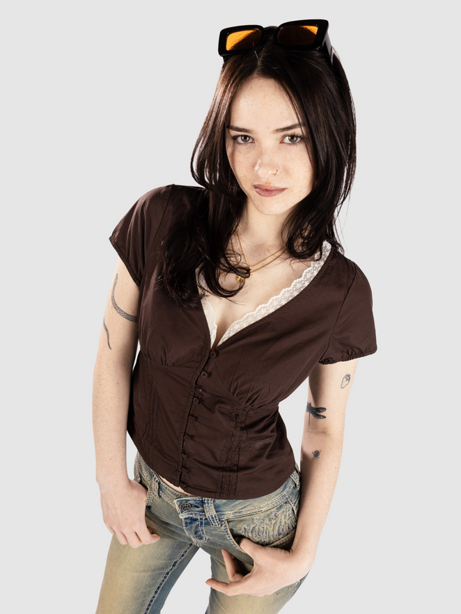 Freeworld Isabella Button Down T-Shirt