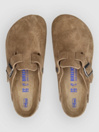 Birkenstock Boston Soft Footbed Suede Leather Sandales