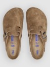 Birkenstock Boston Soft Footbed Suede Leather Sandales