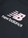 New Balance Ft Stacked Logo Crew Kids Pulover
