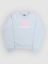 New Balance Ft Stacked Logo Crew Kids Pulover