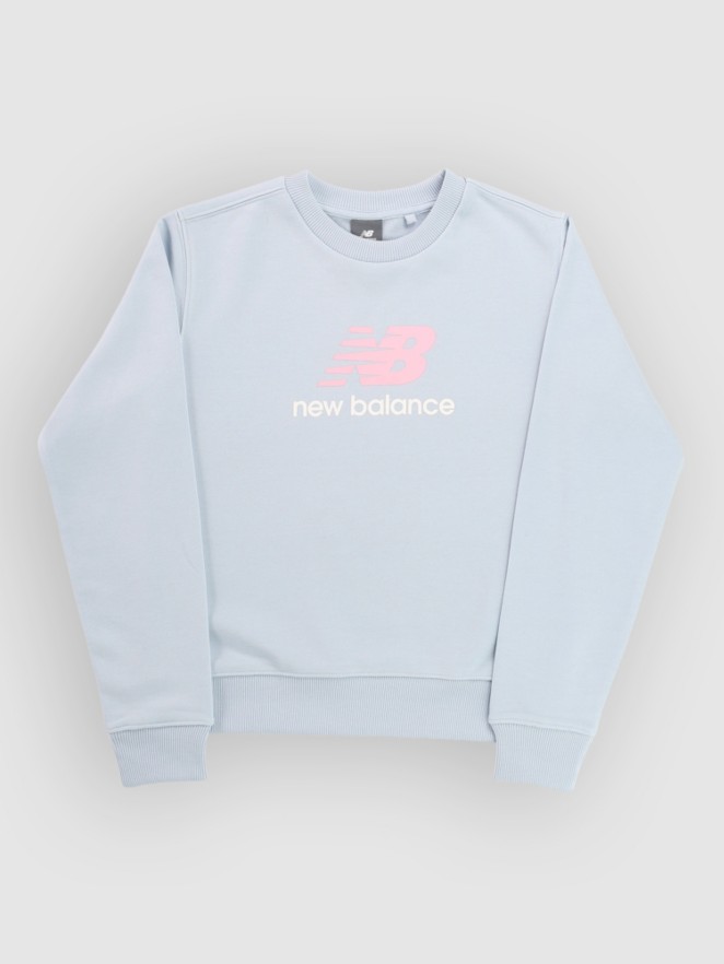 New Balance Ft Stacked Logo Crew Kids Sweater