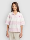 New Balance Yarn Dye Stripe Rugby Polo