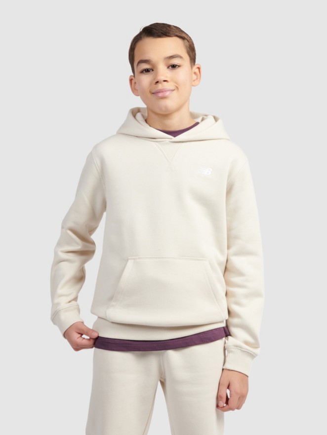 New Balance Brush Back Small Logo Kids Hoodie