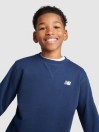 New Balance French Terry Small Logo Crew Kids Sweater
