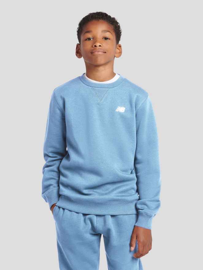New Balance French Terry Small Logo Crew Kids Sweater