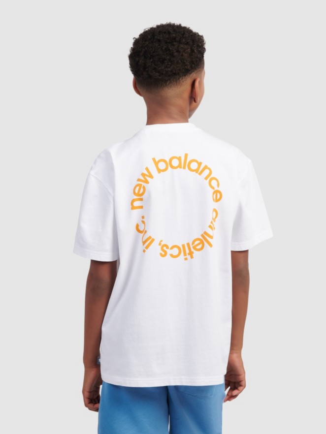 New Balance Circular Logo Graphic Kids T-Shirt