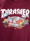 Thrasher Blood Bath Sudadera con Capucha