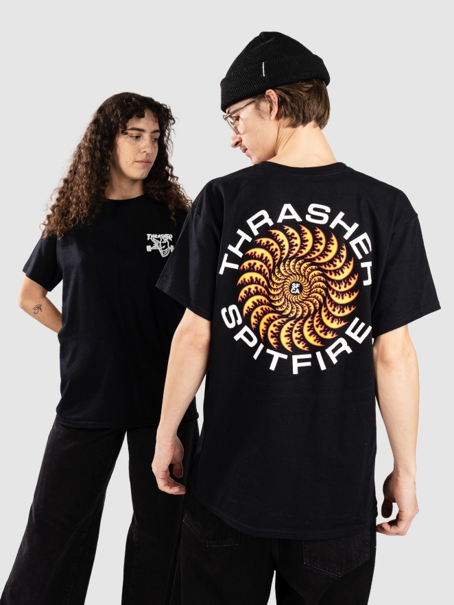 Thrasher X Spitfire Classic Swirl T-Shirt