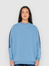 Rusty Two Timer Panelled Crew Pull Polaire