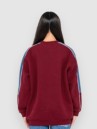 Rusty Two Timer Panelled Crew Fleece Sweater