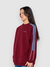 Rusty Two Timer Panelled Crew Fleece Sweater