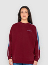 Rusty Two Timer Panelled Crew Pull Polaire