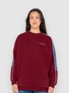 Rusty Two Timer Panelled Crew Fleece Sweater