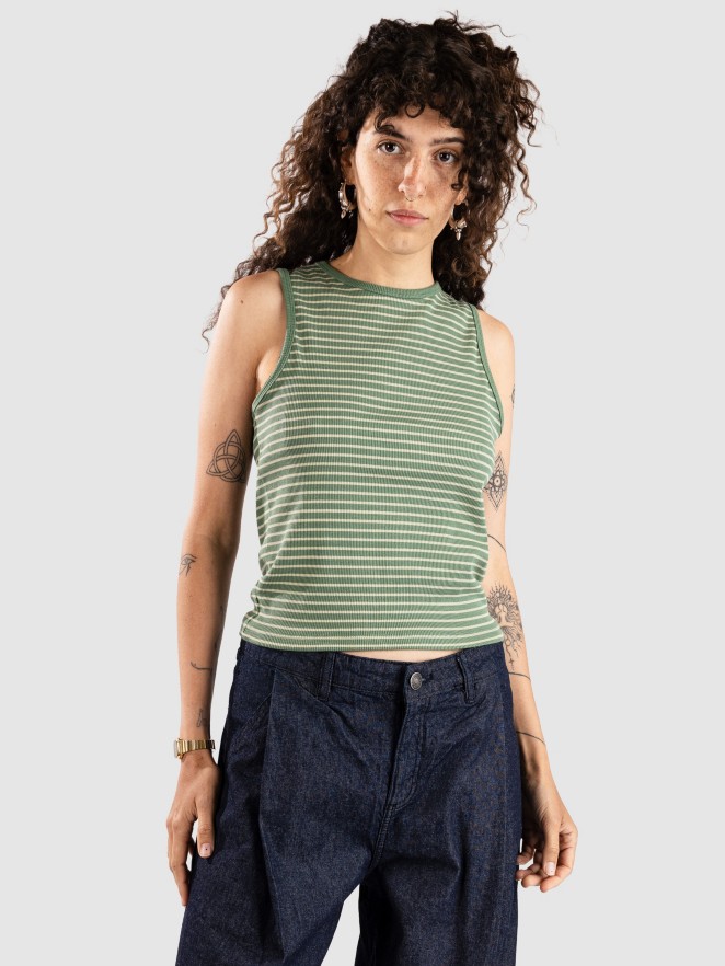 24 Colours 12520B Striped Tank Top