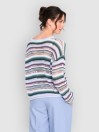 24 Colours 41343A Striped Knitted Pullover