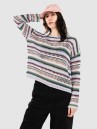 24 Colours 41343A Striped Knitted Pullover