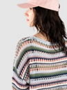 24 Colours 41343A Striped Knitted Pullover