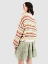24 Colours 41365B Striped Knitted Cardigan