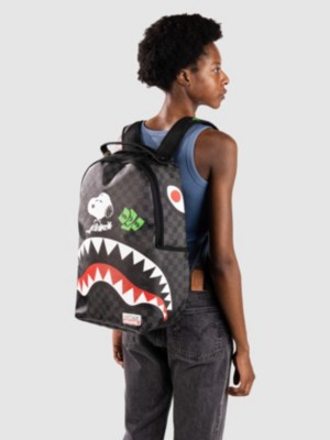 Sprayground Snoopy Top Shark Money DLXSV Backpack buy now ID