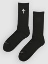 Ninth Hall Metal Cross Socks