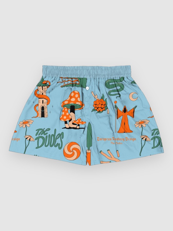 The Dudes European Fantasy Blue Boxershorts