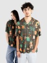 The Dudes European Fantasy Brown Hawaiian Shirt