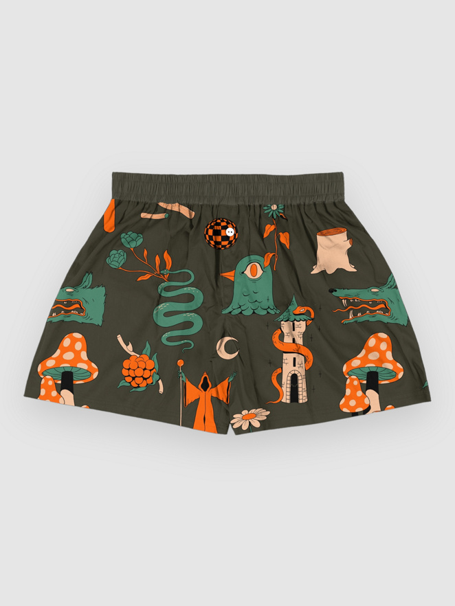 The Dudes European Fantasy Brown Boxershorts