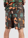The Dudes European Fantasy Brown Boardshorts