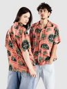 The Dudes Beelzebud Pink Green Hawaiian Shirt