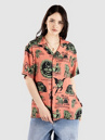 The Dudes Beelzebud Pink Green Hawaiian Shirt