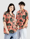 The Dudes Beelzebud Pink Green Hawaiian Shirt