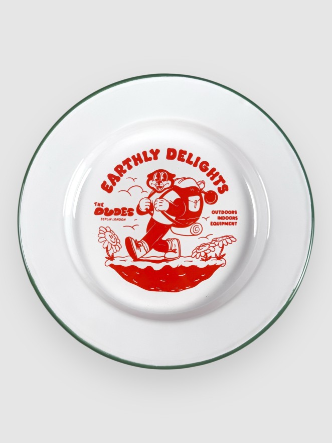 The Dudes Earthly Delights Enamel Plate