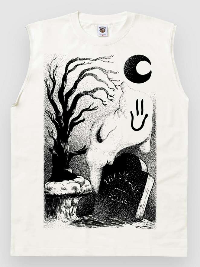 The Dudes Ghost Cliff Front Classic Standard T-Shirt