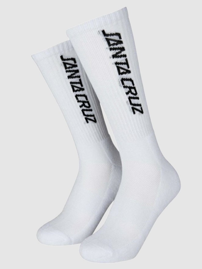Santa Cruz Strip Socks (3 Pk) 8-11 Socks