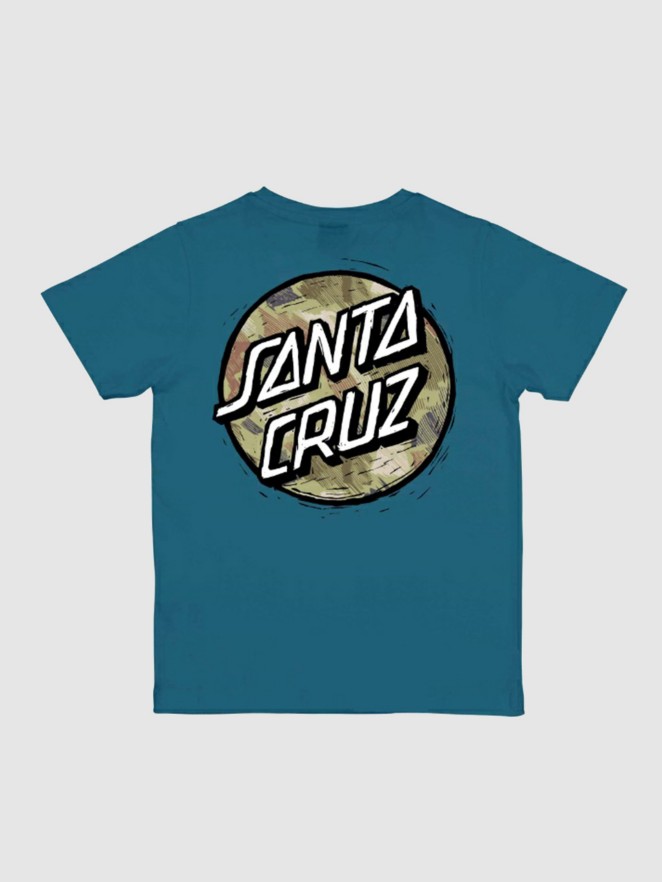 Santa Cruz Stamped Opus Camo Kids T-Shirt
