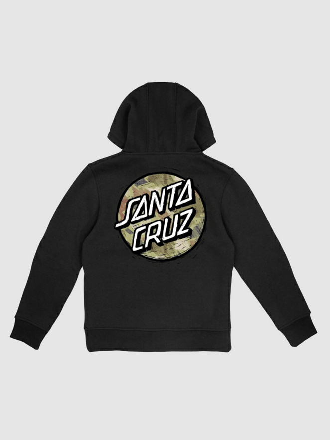 Santa Cruz Stamped Opus Camo Kids Hoodie