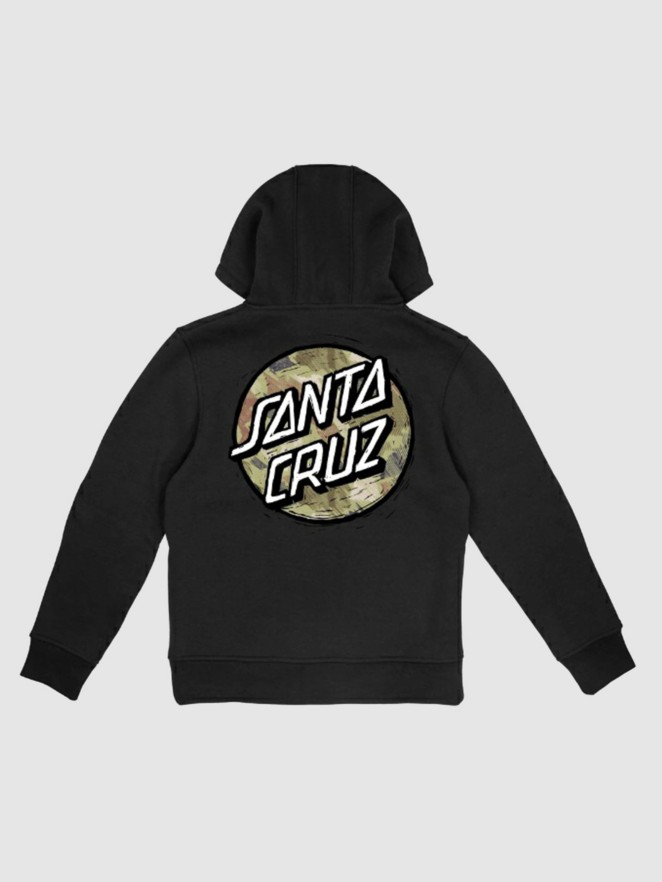 Santa Cruz Stamped Opus Camo Kids Hoodie