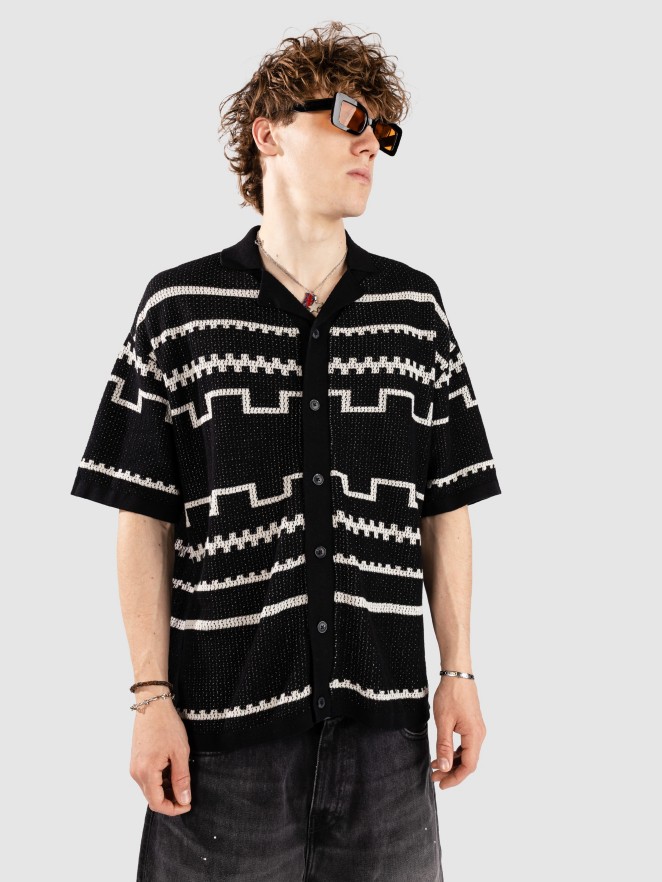 Redefined Rebel RREduardo Knit Boxy Fit Hemd