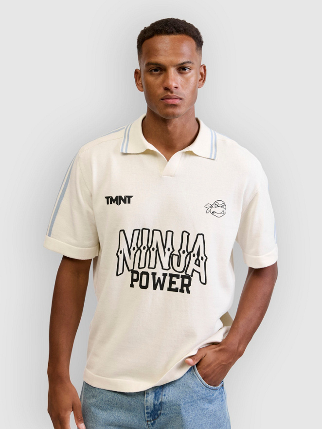 Redefined Rebel CCTurtles Knit Boxy Fit Polo